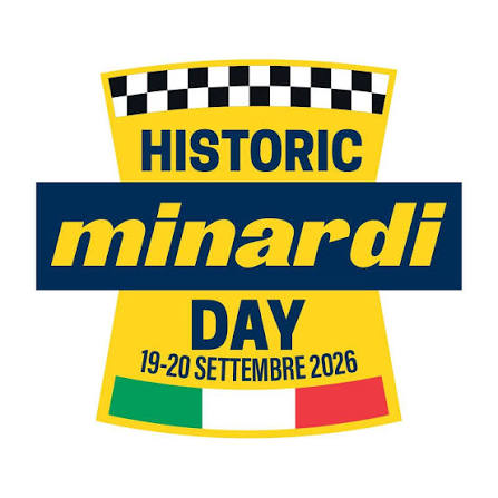 Logo Historic Minardi Day 2026, 19-20 settembre, Autodromo di Imola