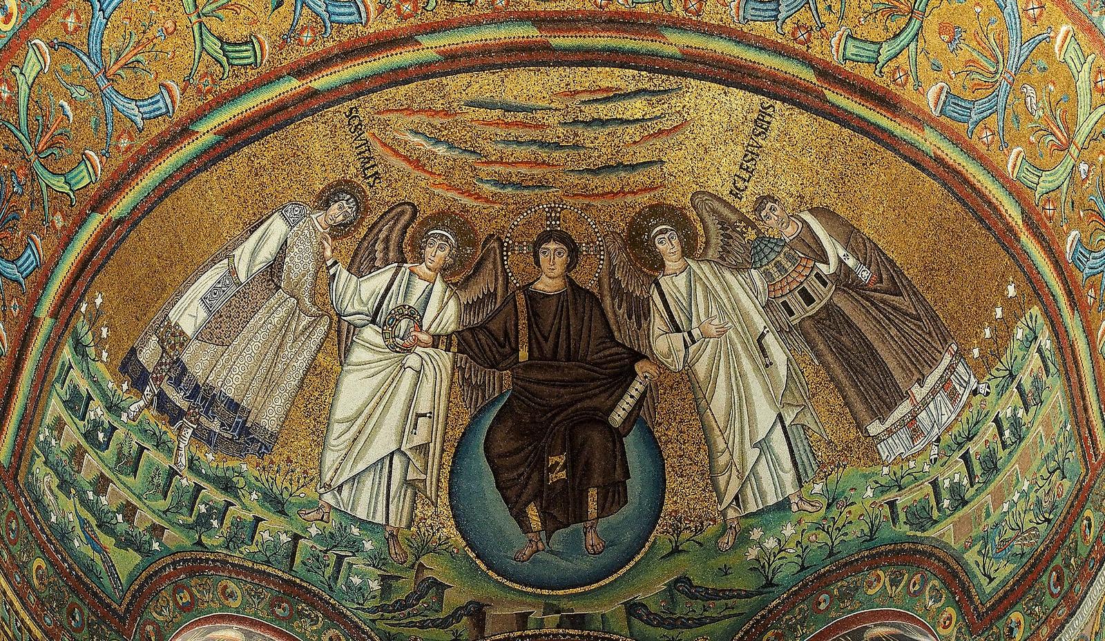 Mosaico absidale della Basilica di San Vitale a Ravenna
